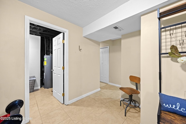 3403 Endeavor Way, Louisville, KY 40219 - corridor featuring electric water heater and tile patterned floors