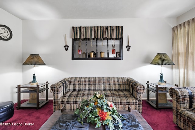 11003 Thunder Dr, Louisville, KY 40272 - living room with carpet and baseboards