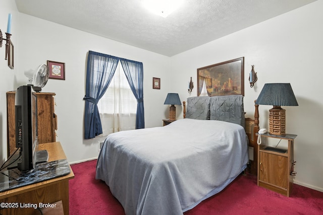 11003 Thunder Dr, Louisville, KY 40272 - carpeted bedroom featuring baseboards and a textured ceiling