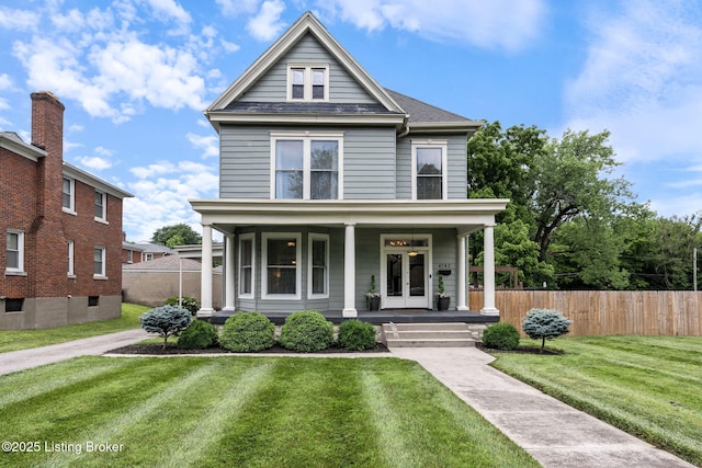 4742 Southern Pkwy, Louisville, KY 40214 - view of front of property with a porch and french doors