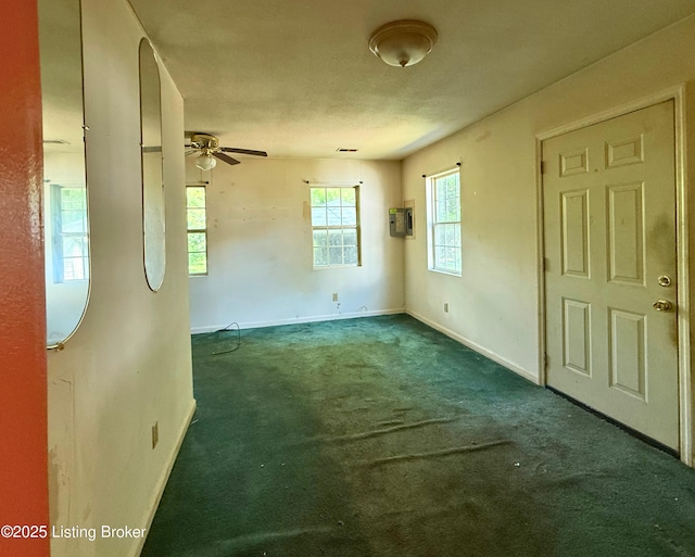 3809 Algonquin Pkwy, Louisville, KY 40211 - carpeted spare room featuring a ceiling fan and baseboards