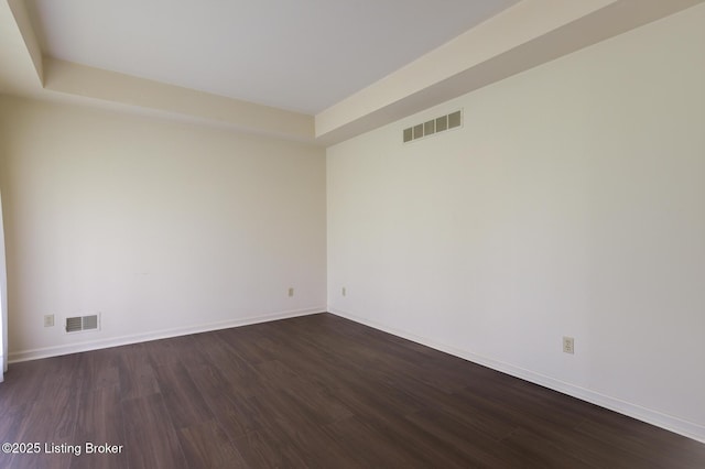 4401 Greenhaven Ln, Goshen, KY 40026 - spare room with dark wood-style flooring