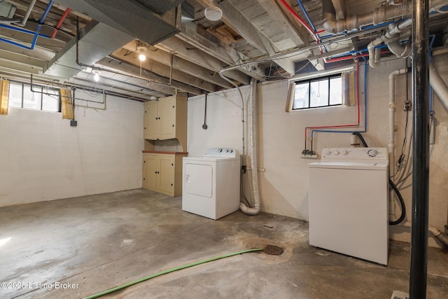 1005 Rosemary Dr, Louisville, KY 40213 - below grade area with washing machine and dryer