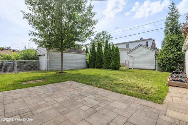 1005 Rosemary Dr, Louisville, KY 40213 - view of patio featuring an outbuilding