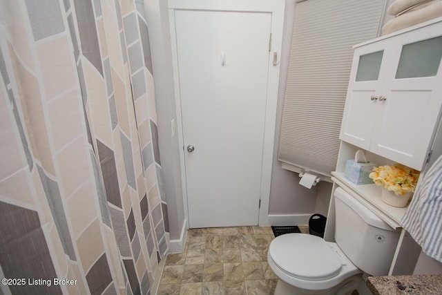 129 E Park Pl, Jeffersonville, IN 47130 - full bath featuring baseboards and stone finish flooring