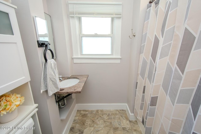 129 E Park Pl, Jeffersonville, IN 47130 - full bath featuring plenty of natural light and a shower