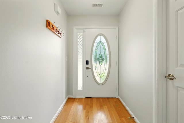 11411 Catalpa View Ct, Louisville, KY 40299 - entryway featuring light wood-style floors and baseboards
