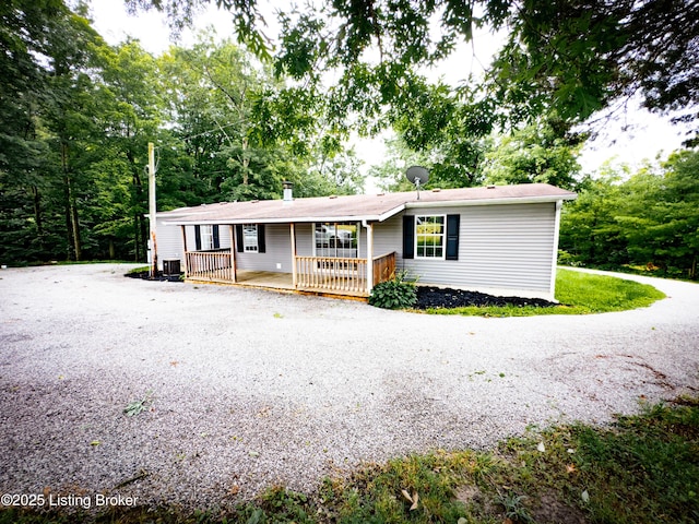 77 Old Ky 259th Rd, Mcdaniels, KY 40152 - single story home featuring driveway and a wooden deck