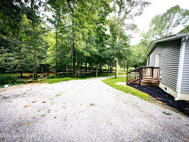 77 Old Ky 259th Rd, Mcdaniels, KY 40152 - view of yard with view of wooded area