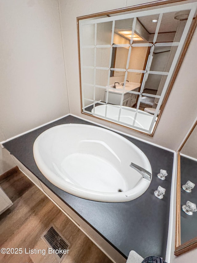 77 Old Ky 259th Rd, Mcdaniels, KY 40152 - bathroom featuring wood finished floors