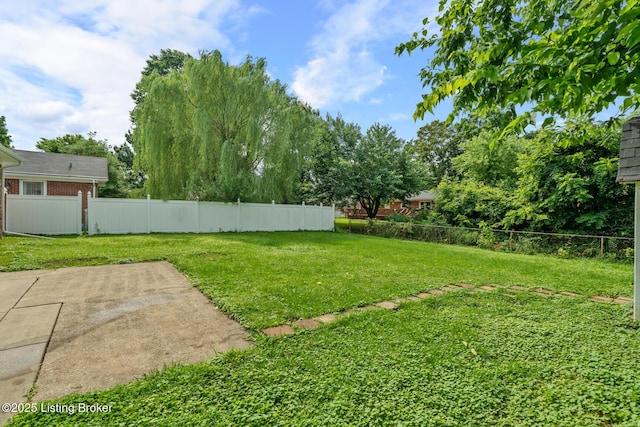 4900 Glenna Way, Louisville, KY 40219 - view of yard with a patio area