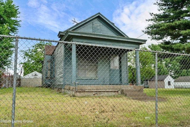 1743 W Gaulbert Ave, Louisville, KY 40210 - view of home's exterior featuring an outdoor structure