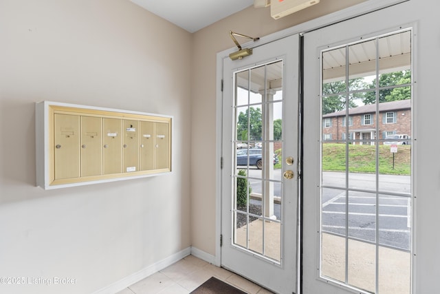 751 N Hite Ave Unit 2, Louisville, KY 40206 - entryway featuring light tile patterned floors and mail area