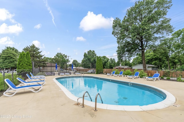 751 N Hite Ave Unit 2, Louisville, KY 40206 - community pool featuring a patio area and view of scattered trees