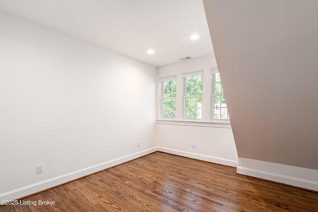 4022 Hycliffe Ave, Louisville, KY 40207 - empty room featuring wood finished floors and recessed lighting