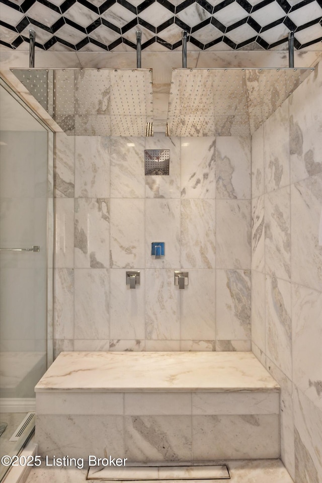 1430 Oakmont Ct, Shelbyville, KY 40065 - full bath featuring tiled shower