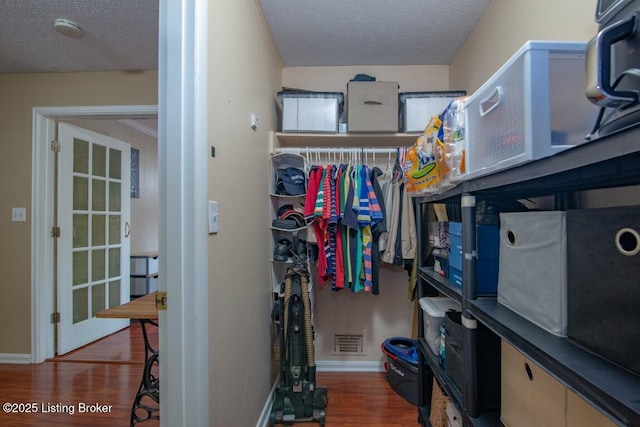 933 Lakeshore Pkwy, Brandenburg, KY 40108 - walk in closet featuring wood finished floors