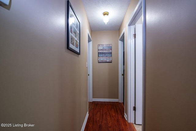 933 Lakeshore Pkwy, Brandenburg, KY 40108 - hall featuring wood finished floors and a textured ceiling