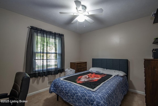 933 Lakeshore Pkwy, Brandenburg, KY 40108 - carpeted bedroom featuring baseboards and ceiling fan