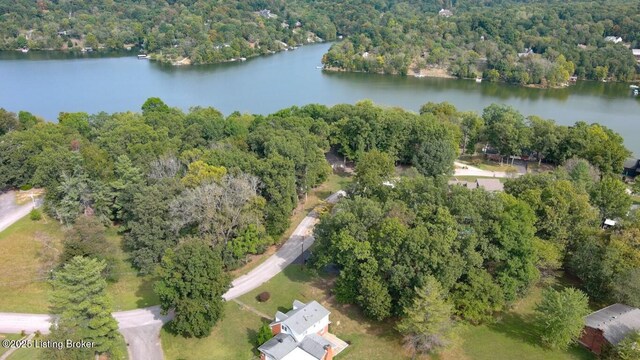 933 Lakeshore Pkwy, Brandenburg, KY 40108 - view of property location featuring a forest and a large body of water