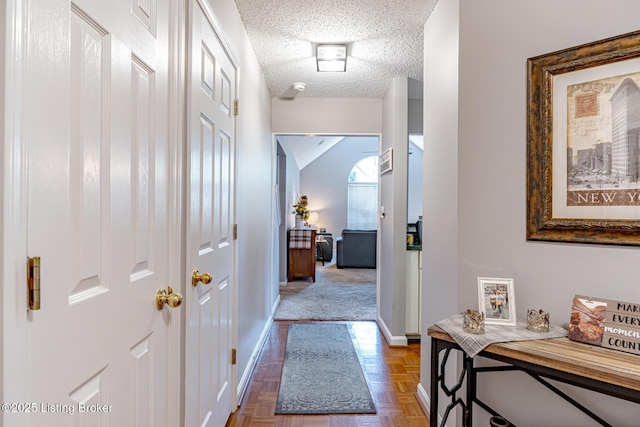 4101 Adelaide Ct, Louisville, KY 40241 - corridor featuring baseboards and a textured ceiling