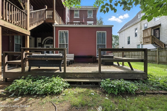 1080 Baxter Ave Unit 2, Louisville, KY 40204 - rear view of house featuring a deck
