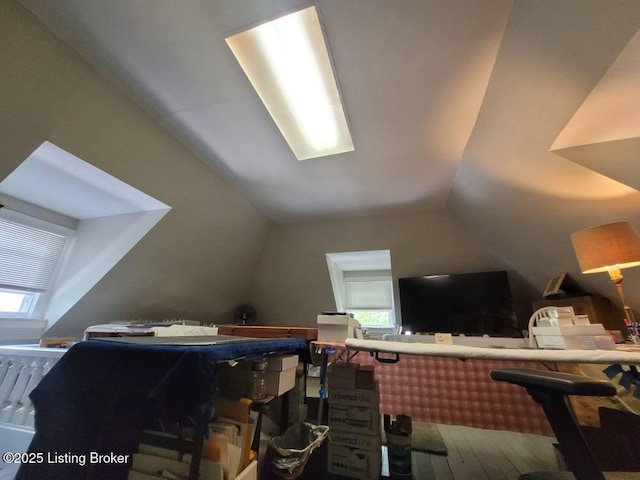 216 6th St, Carrollton, KY 41008 - bonus room with lofted ceiling and wood finished floors