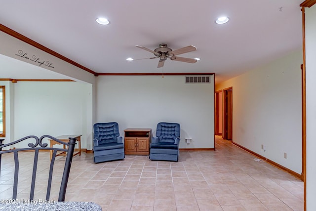 520 Ponder Dr, Shelbyville, KY 40065 - view of patio / terrace with a ceiling fan