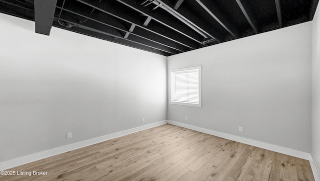 120 Lakelynn Ln, Shelbyville, KY 40065 - spare room featuring baseboards and wood finished floors