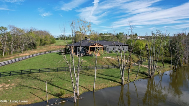 120 Lakelynn Ln, Shelbyville, KY 40065 - dock area featuring a water view and a view of rural / pastoral area