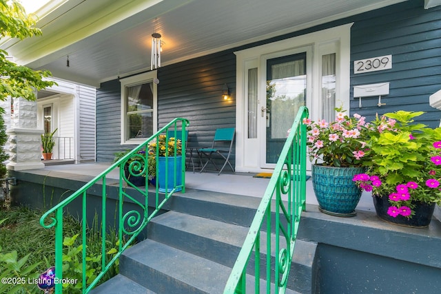 2309 Payne St, Louisville, KY 40206 - property entrance with covered porch