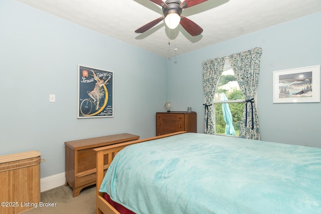 2309 Payne St, Louisville, KY 40206 - bedroom featuring carpet floors and a ceiling fan
