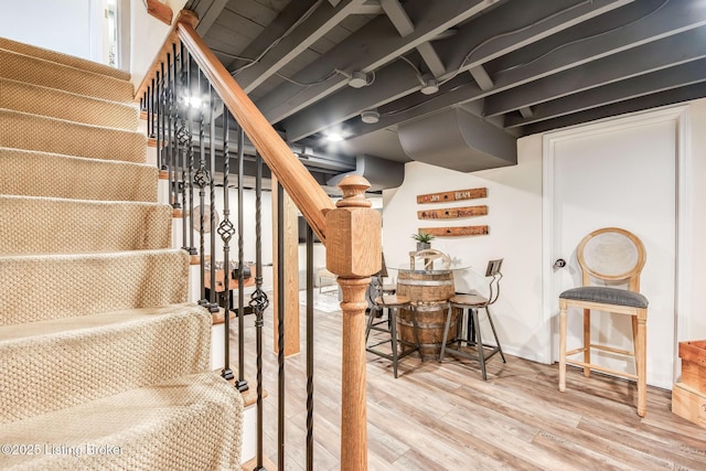 4025 Elmwood Ave, Louisville, KY 40207 - staircase featuring wood finished floors