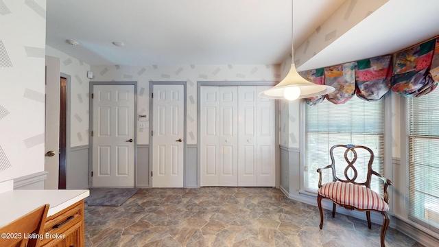 1810 Bainbridge Row Dr, Louisville, KY 40207 - living area with stone finish floors