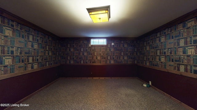 1810 Bainbridge Row Dr, Louisville, KY 40207 - below grade area with carpet floors