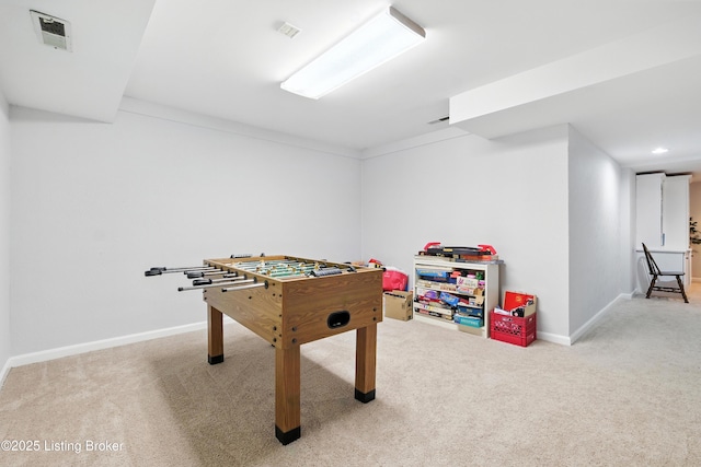 1375 Waxwing Pl, Louisville, KY 40223 - rec room with carpet and baseboards