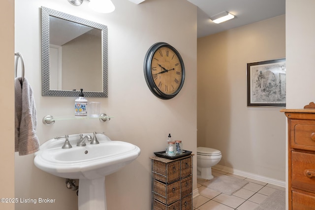 11731 Paramont Way, Prospect, KY 40059 - bathroom with tile patterned flooring and toilet