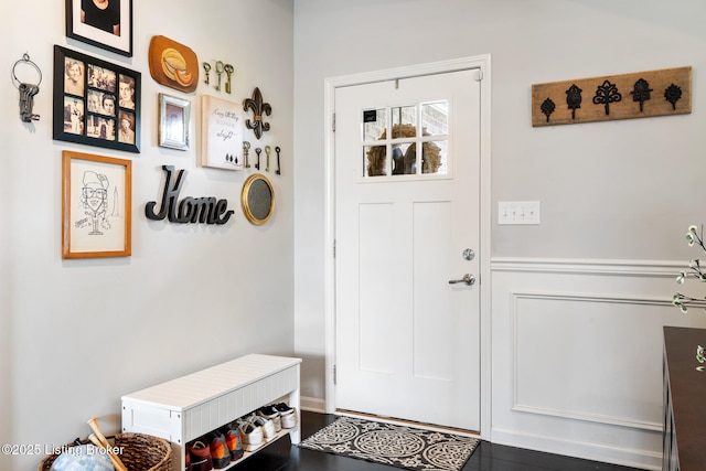 18007 Ellerslie Dr, Louisville, KY 40245 - entryway featuring wood finished floors