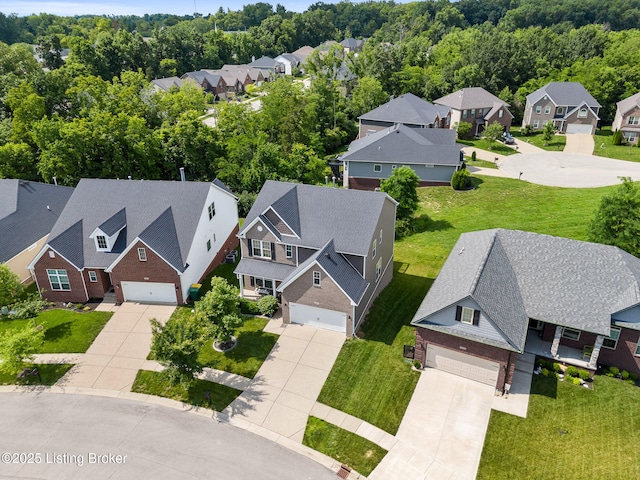 18007 Ellerslie Dr, Louisville, KY 40245 - aerial perspective of suburban area