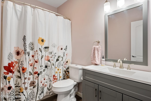 18007 Ellerslie Dr, Louisville, KY 40245 - bathroom with vanity and a shower with shower curtain
