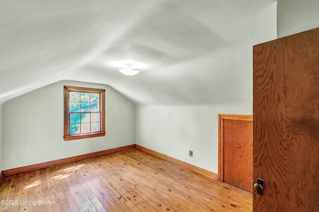 3010 Meade Ave, Louisville, KY 40217 - bonus room with vaulted ceiling and light wood-style flooring
