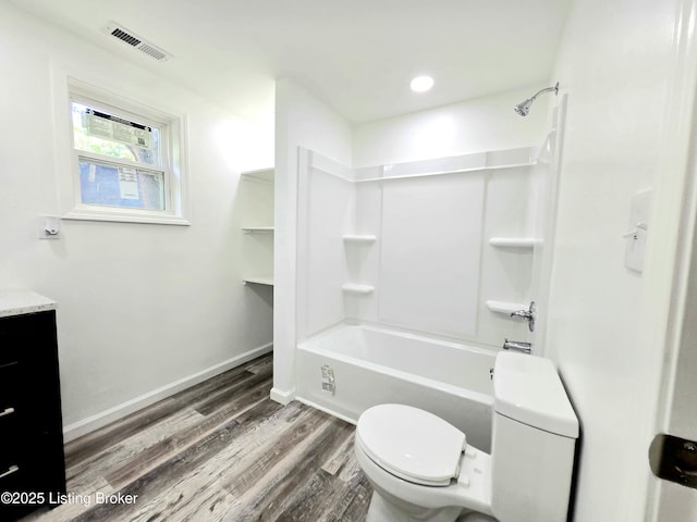 6910 Sylvania 4 Rd, Louisville, KY 40258 - bathroom with wood finished floors, vanity, and bathing tub / shower combination