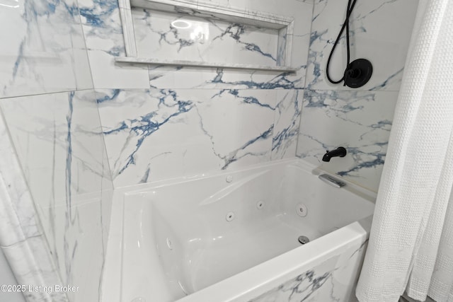 5613 Grandel Blvd, Louisville, KY 40258 - bathroom with a combined bath / shower with jetted tub