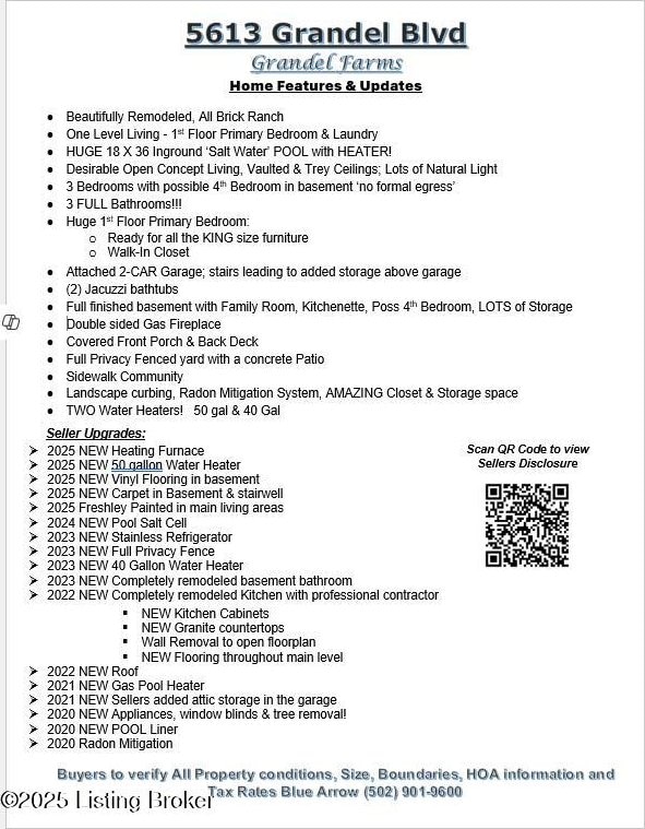5613 Grandel Blvd, Louisville, KY 40258 - view of miscellaneous document