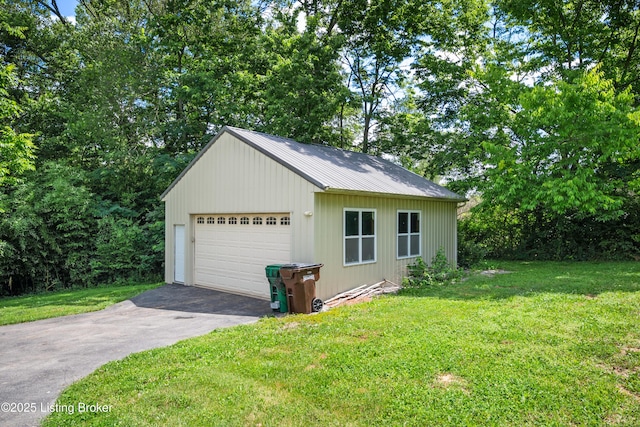 1126 Lagrange Rd, New Castle, KY 40050 - view of detached garage