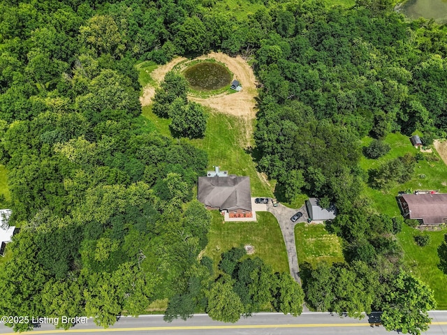 1126 Lagrange Rd, New Castle, KY 40050 - aerial view of property's location with a heavily wooded area
