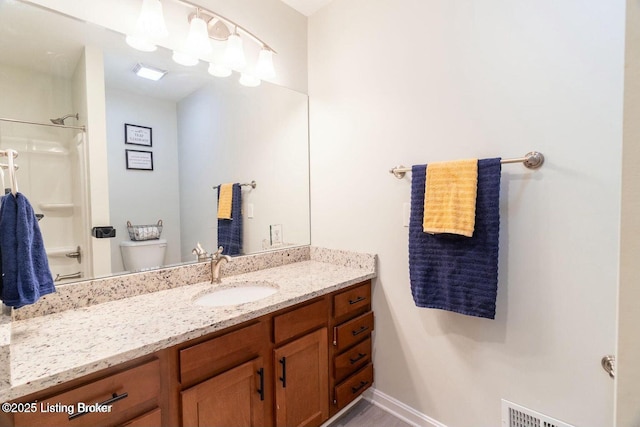 9829 Galene Dr, Jeffersontown, KY 40299 - bathroom with vanity and toilet