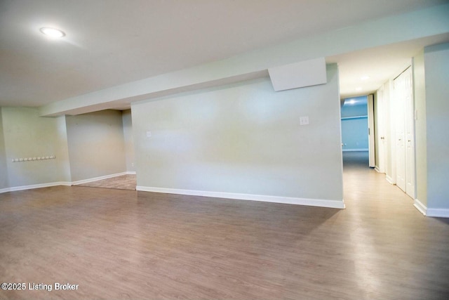 9829 Galene Dr, Jeffersontown, KY 40299 - empty room featuring wood finished floors and recessed lighting