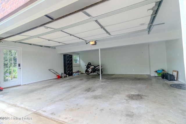 9829 Galene Dr, Jeffersontown, KY 40299 - garage featuring a garage door opener