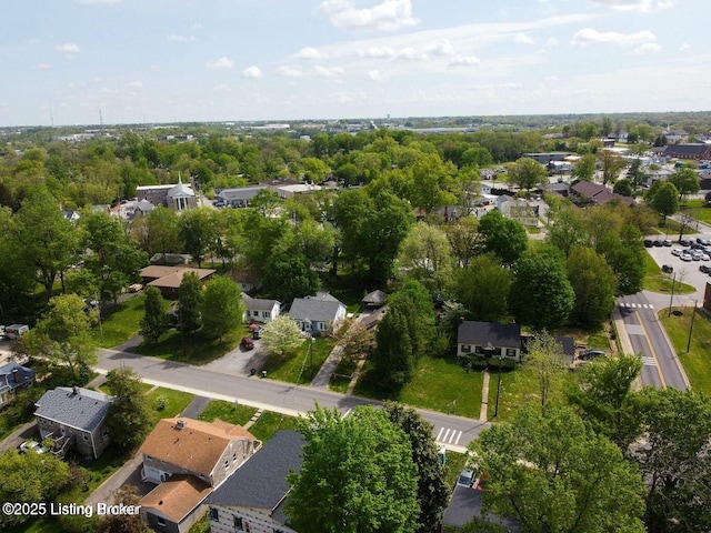 9829 Galene Dr, Jeffersontown, KY 40299 - aerial view of property and surrounding area featuring nearby suburban area